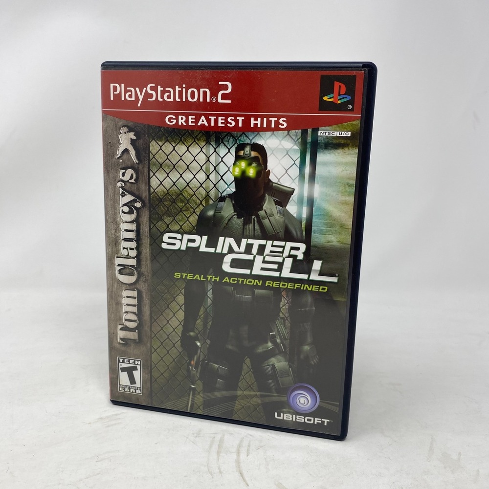 Splinter‎ Cell (PS2) - Complete - Untested - Greatest Hits Case